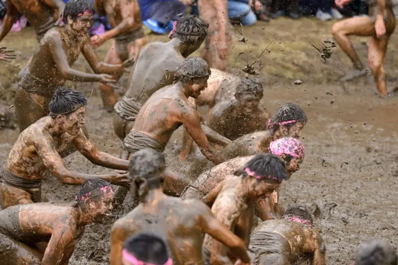 Nagaoka Mud Festival - Japan