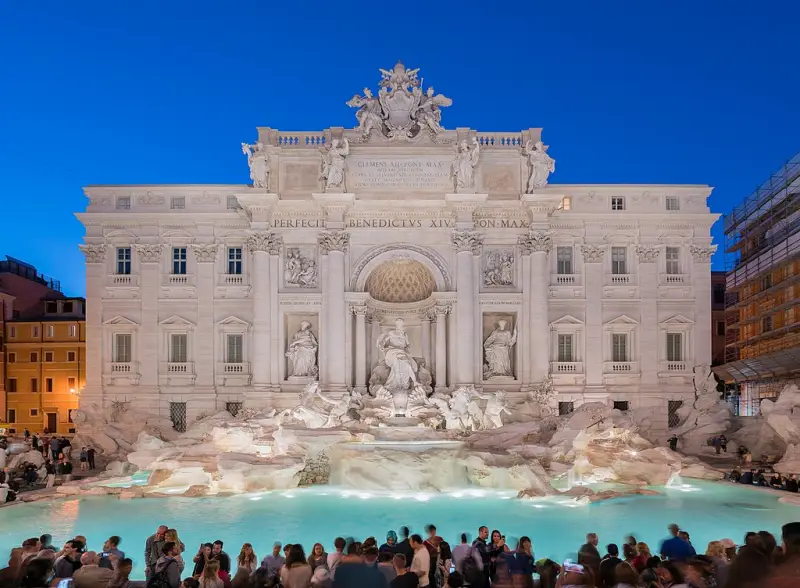 The Trevi Fountain