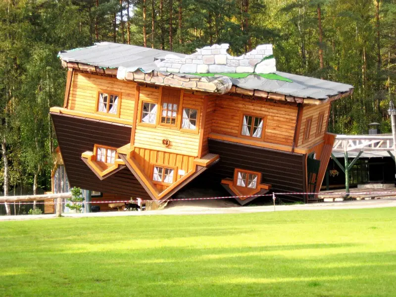 The Upside-Down House – Szymbark, Poland