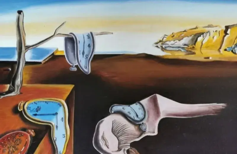 The Persistence of Memory" by Salvador Dalí
