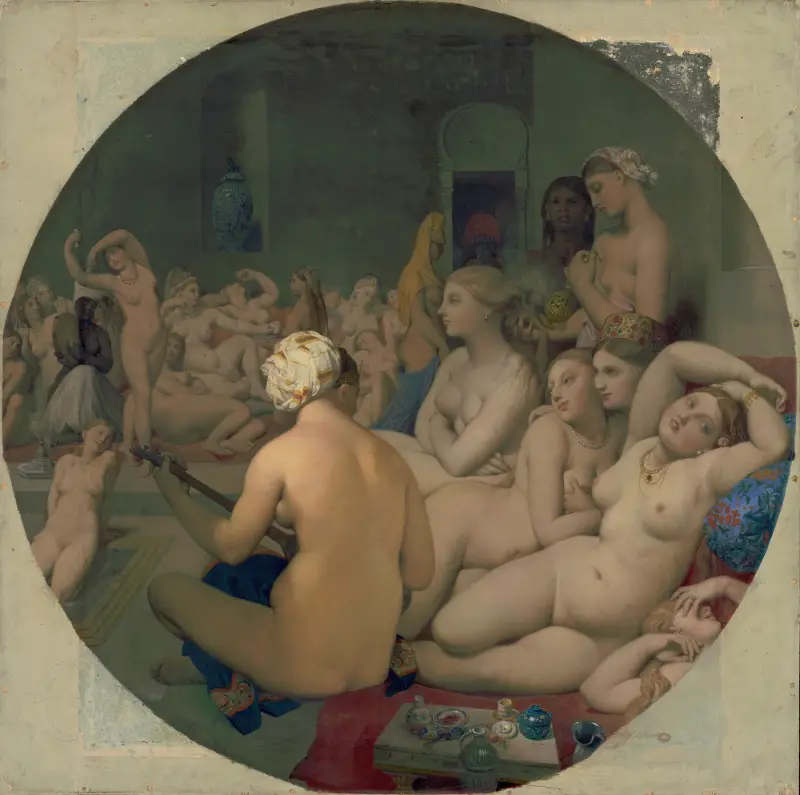 The Turkish Bath – Jean-Auguste-Dominique Ingres