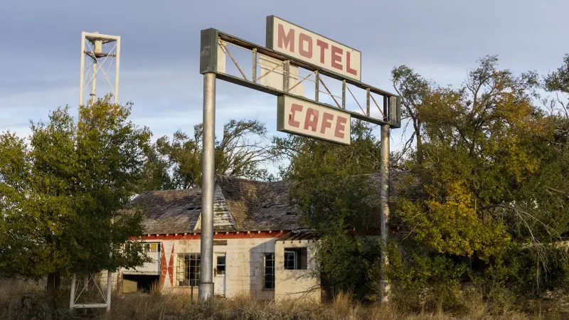 Glenrio, Texas/New Mexico, USA