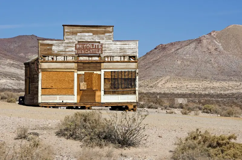 Rhyolite, Nevada, USA