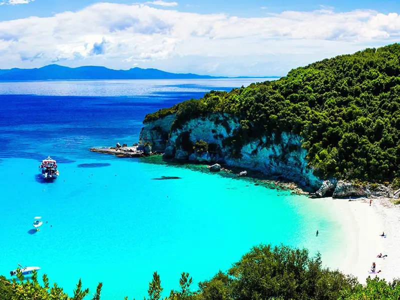 Voutoumi Beach, Antipaxos