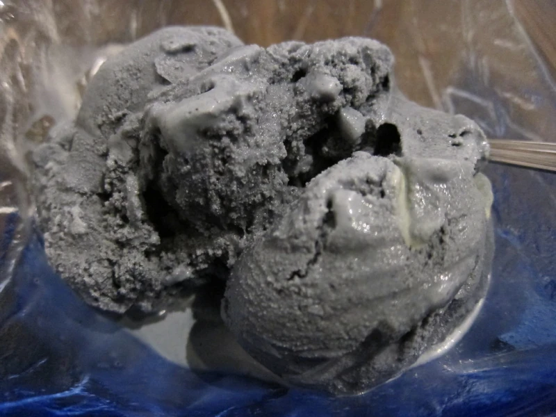 Black Sesame Ice Cream