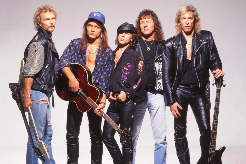 Scorpions, popular European 80s rock band with hits like "Rock You Like a Hurricane"