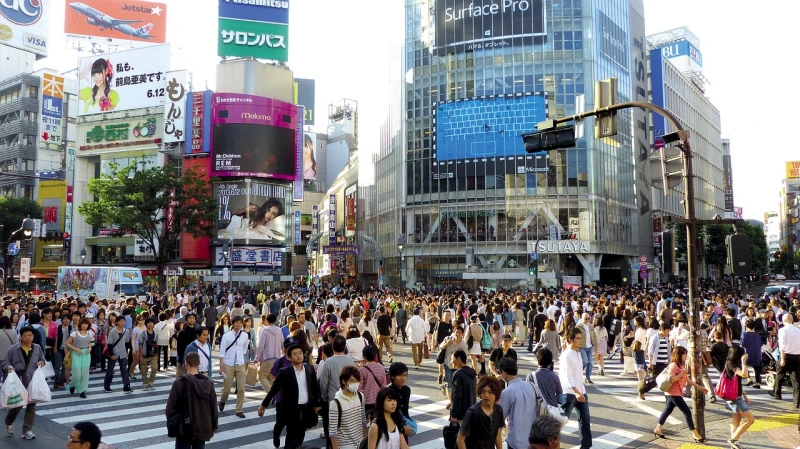 Shibuya Crossing, Tokyo Japan