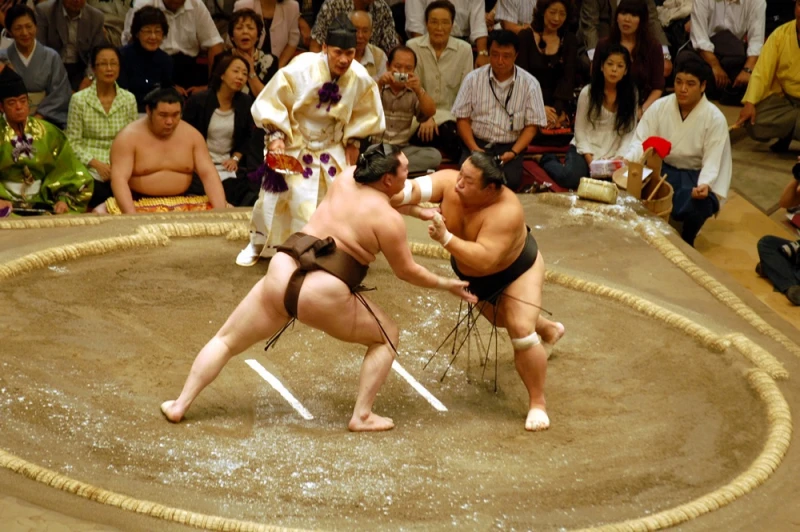 Sumo Match in Tokyo, Japan