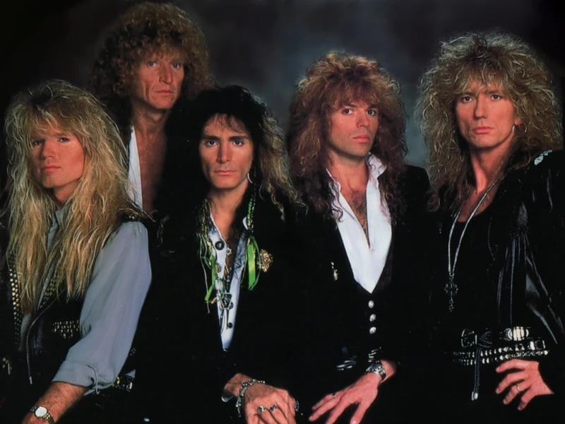 Whitesnake, 80s rock band known for blues and glam rock style